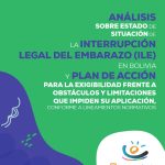 Análisis sobre estado de situación de la Interrupción Legal del Embarazo (ILE) en Bolivia y Plan de acción para la exigibilidad frente a obstáculos y limitaciones que impiden su aplicación, conforme a lineamientos normativos